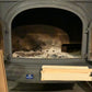 Easily start a fire in a wood stove with kindling
