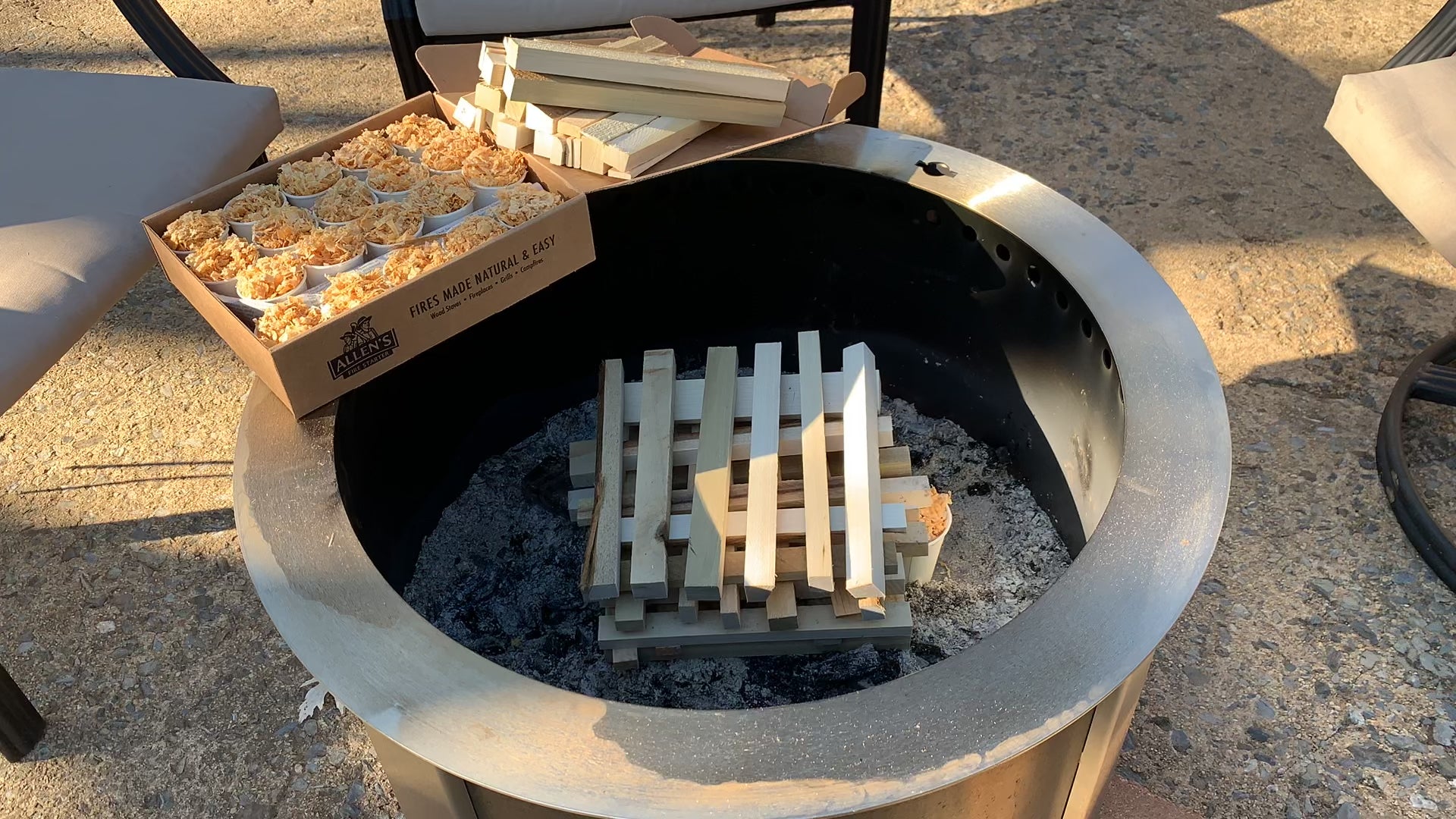 Fire Pit & Solo Stove Bundle — Fire Starter Cups & Kiln-Dried